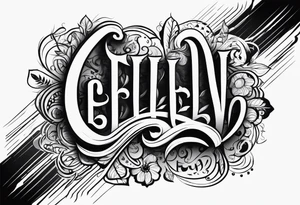 Cez bolesť tattoo idea