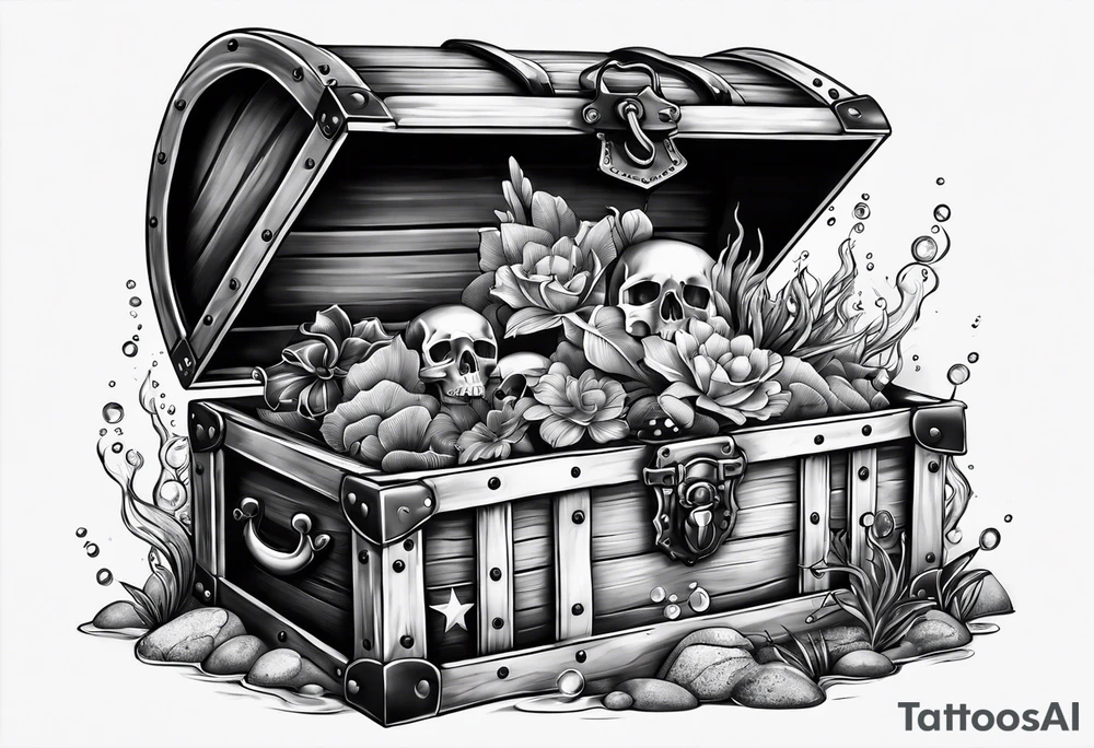 treasure chest
Feminine
Underwater tattoo idea