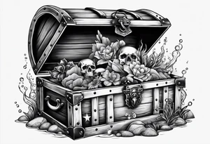 treasure chest
Feminine
Underwater tattoo idea
