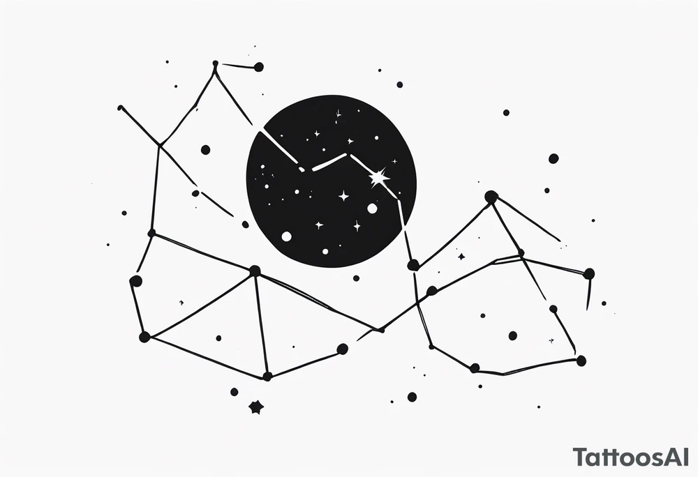 Scorpio Constellation tattoo idea