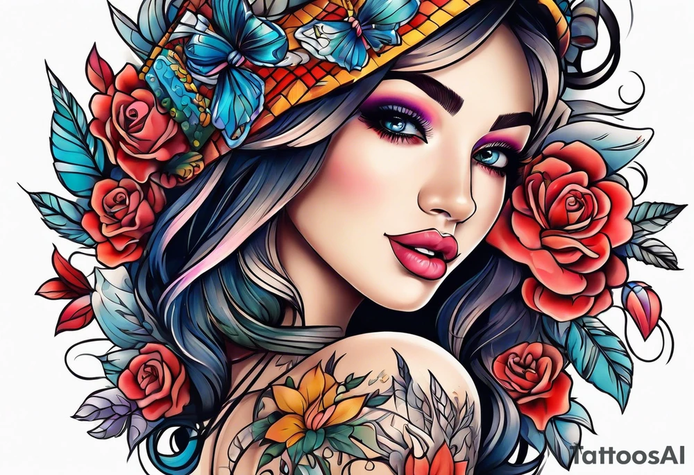 Girly tattoo idea