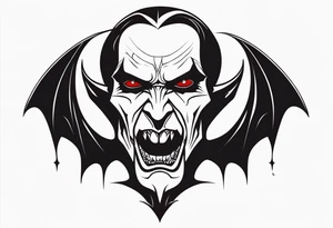 Vampire tattoo design tattoo idea