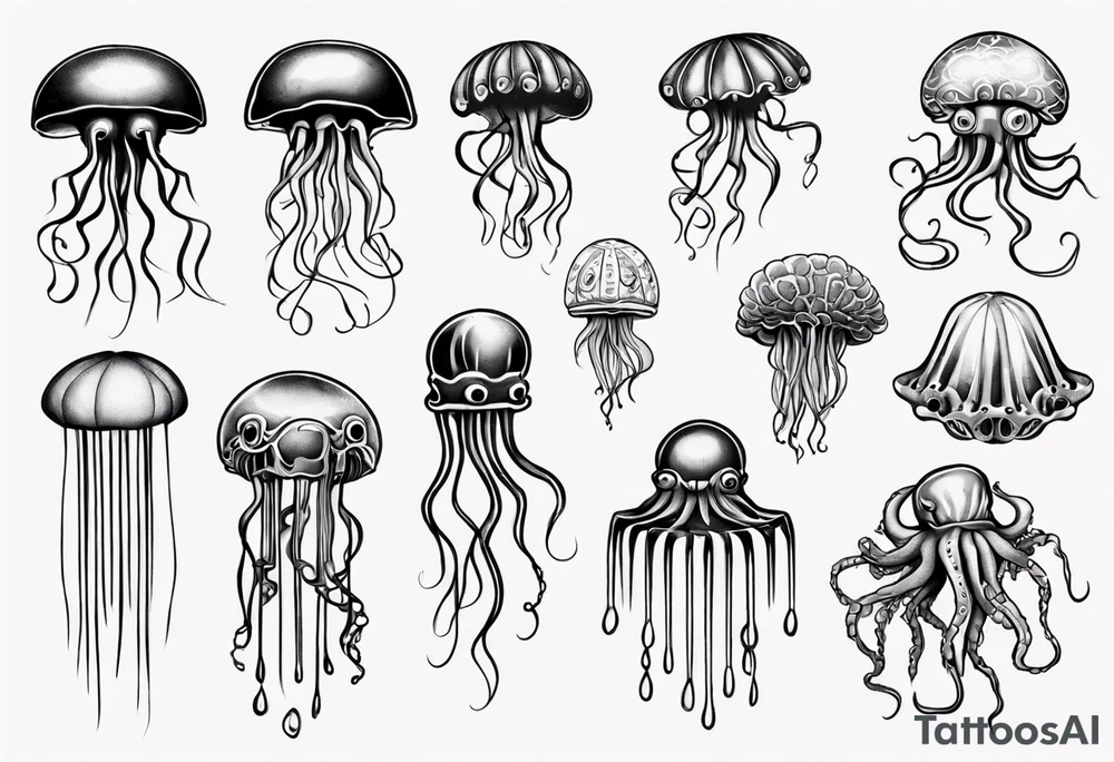meduse tattoo idea