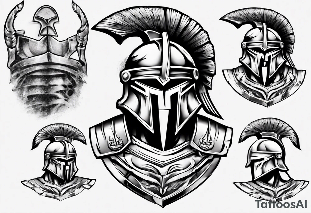Spartan Warrior tattoo idea