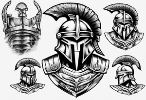 Spartan Warrior tattoo idea