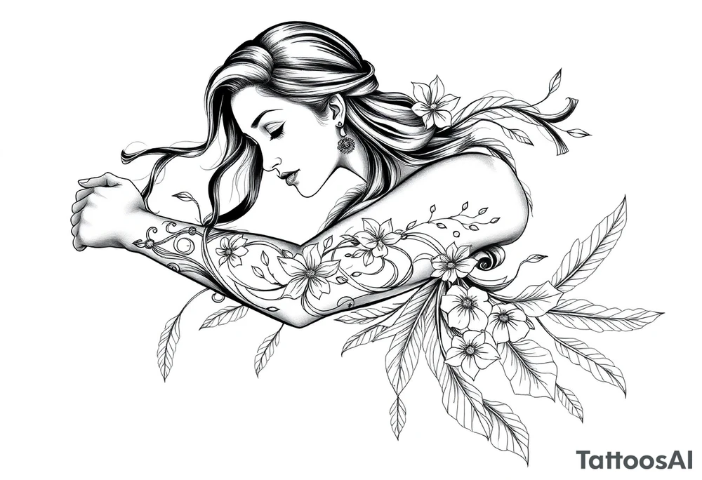 Lumbee women tattoo idea