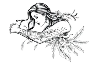 Lumbee women tattoo idea