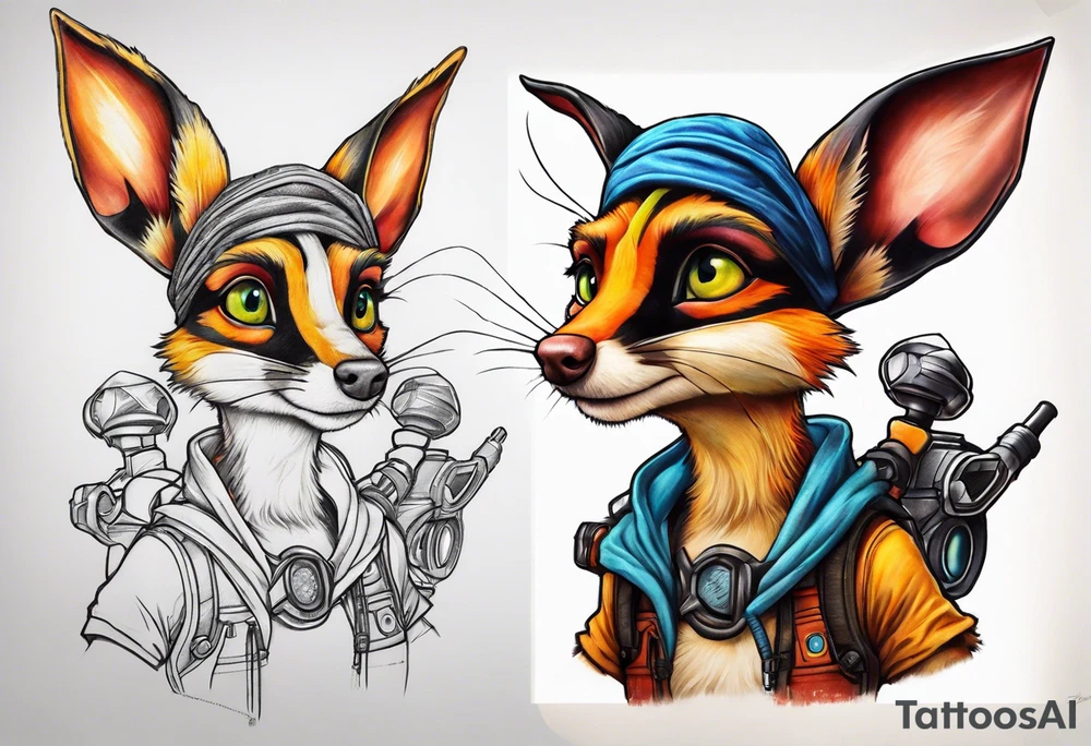 Daxter tattoo idea