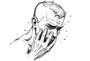 Pain hurt and sadness tattoo idea