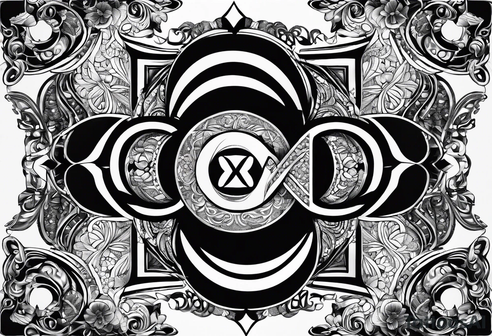 An infinity symbol with Proverbs 10:22 centered underneath. tattoo idea An infinity symbol with Proverbs 10:22 centered underneath. tattoo idea