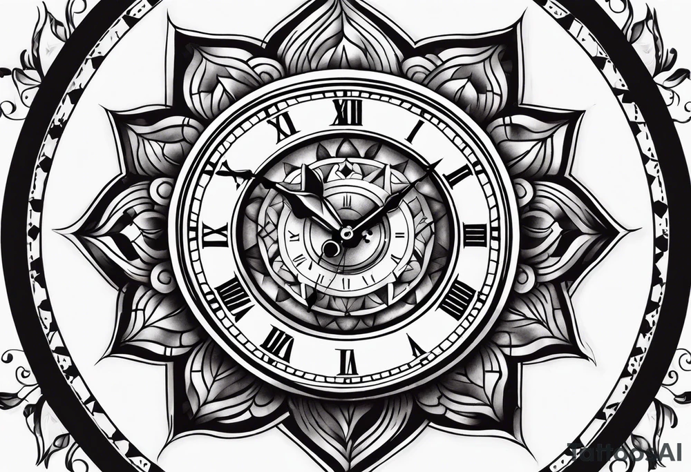11:11 clock tattoo idea