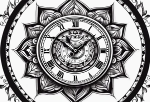 11:11 clock tattoo idea