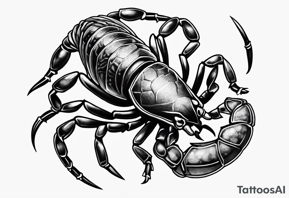 scorpion tattoo idea