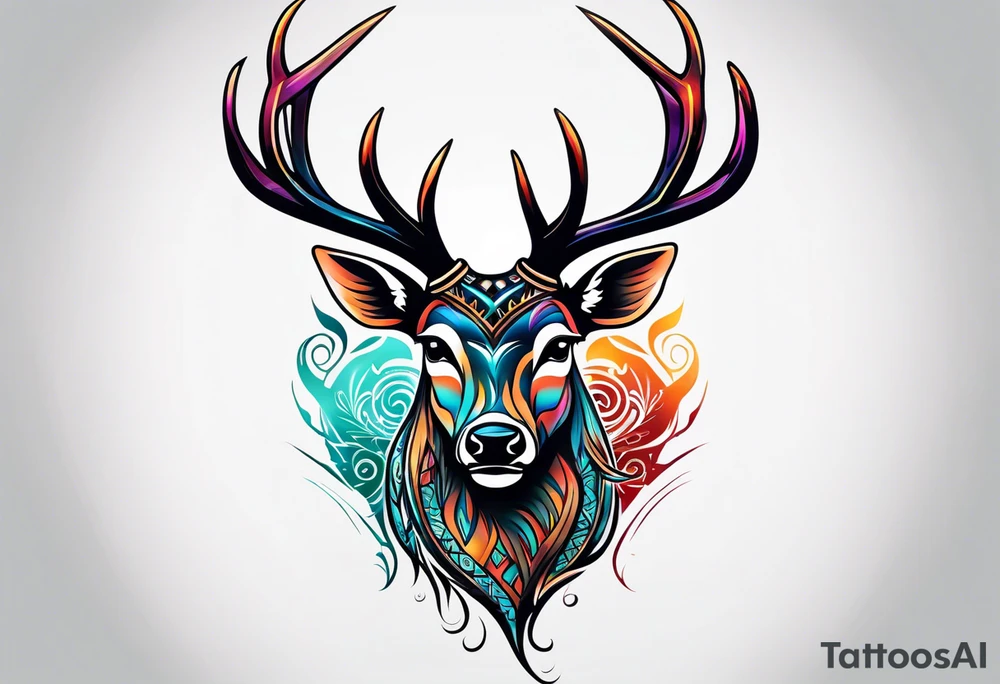 deer, tattoo idea
