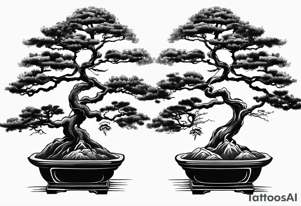bonsai tattoo idea