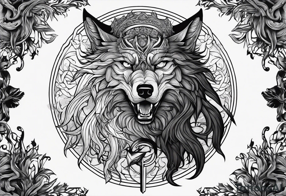 Fenrir
Wegweiser

Vor einem Nadelwald tattoo idea