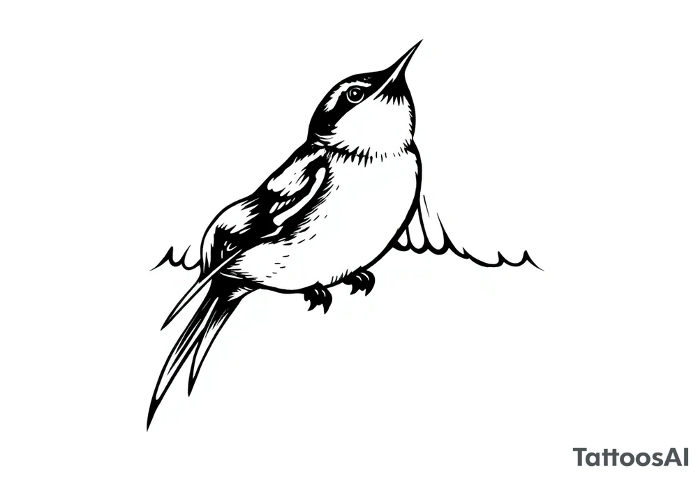 Swallow tattoo idea