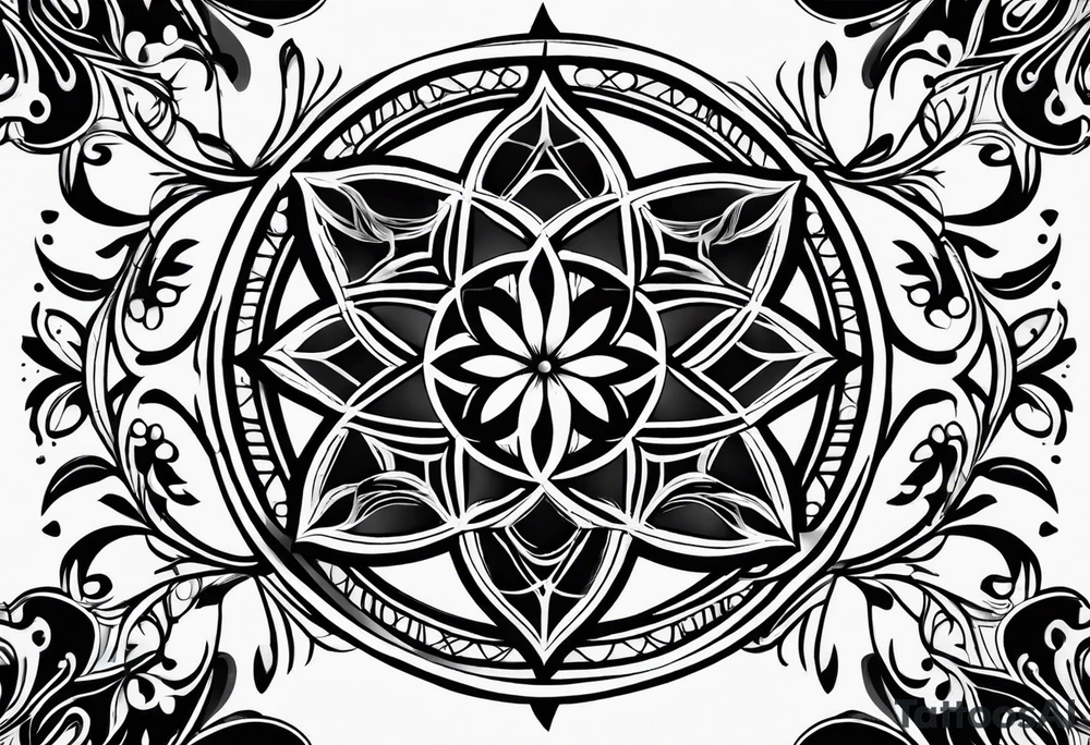 flower of life tattoo idea
