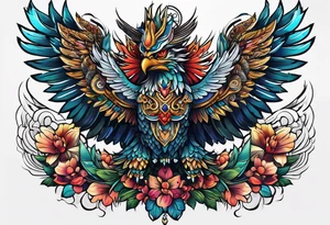 indonesia Garuda tattoo idea