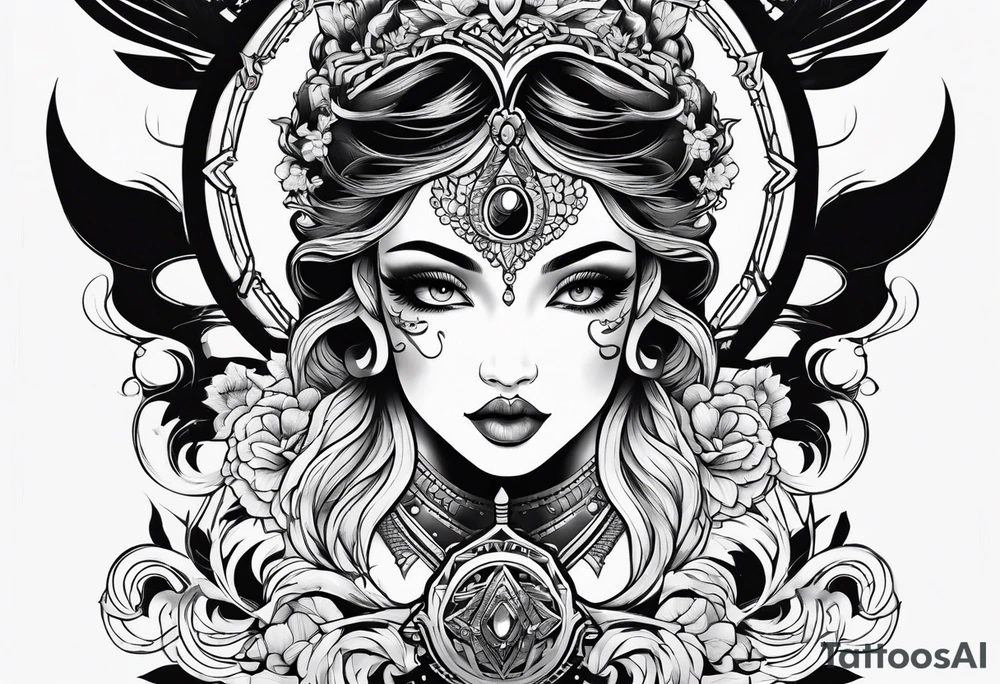 Gemini tattoo idea