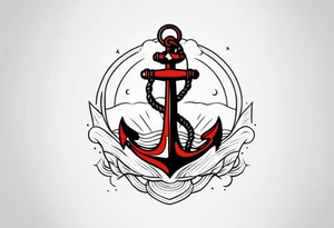 Anchor tattoo idea