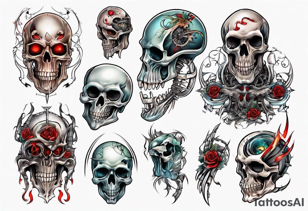 death tattoo idea