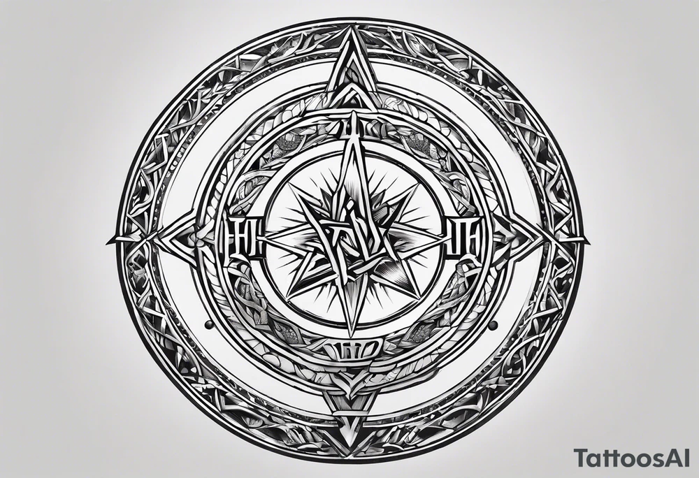 inside the card i want the rune fehu tattoo idea
