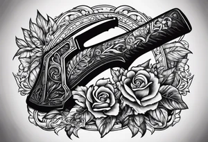 Timber Handsaw and a hammer tattoo idea