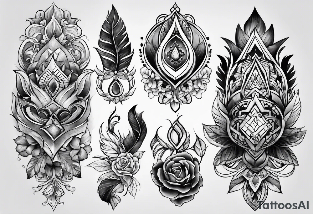 Bondage hand tattoo tattoo idea