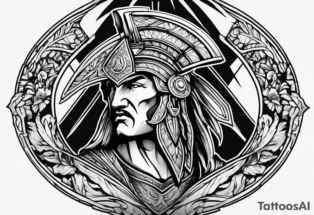 Spartan tattoo idea