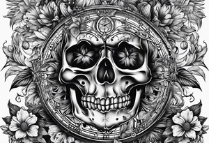 No need to run after the time tattoo idea