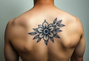 anishinaabe kwe with traditional ojibway flower design around wrist tattoo idea