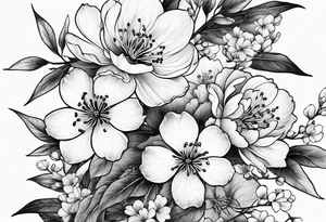 sakura tattoo idea