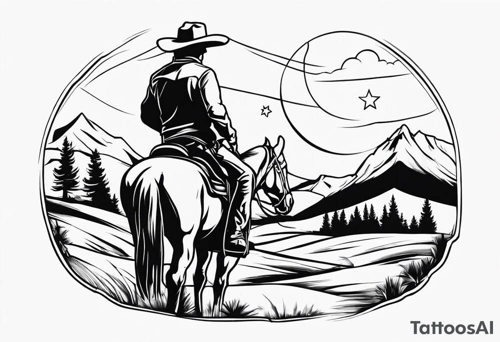 COWBOY tattoo idea