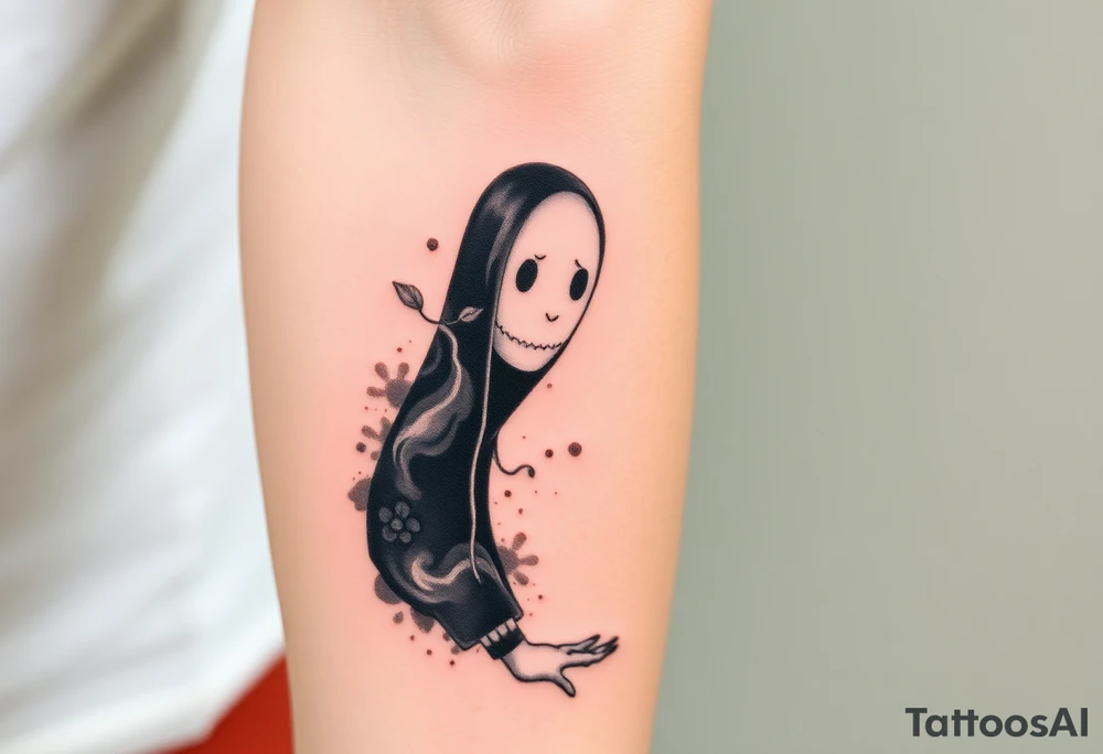 No-Face (Kaonashi) – Spirited Away (Ghibli Studio) tattoo idea