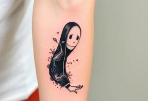 No-Face (Kaonashi) – Spirited Away (Ghibli Studio) tattoo idea