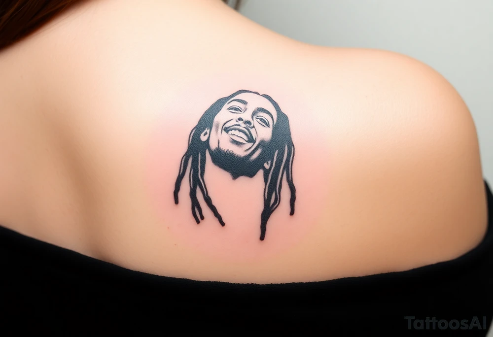 bob marley tattoo idea