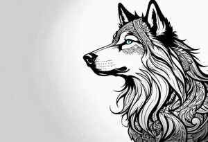 Wolfe tattoo idea