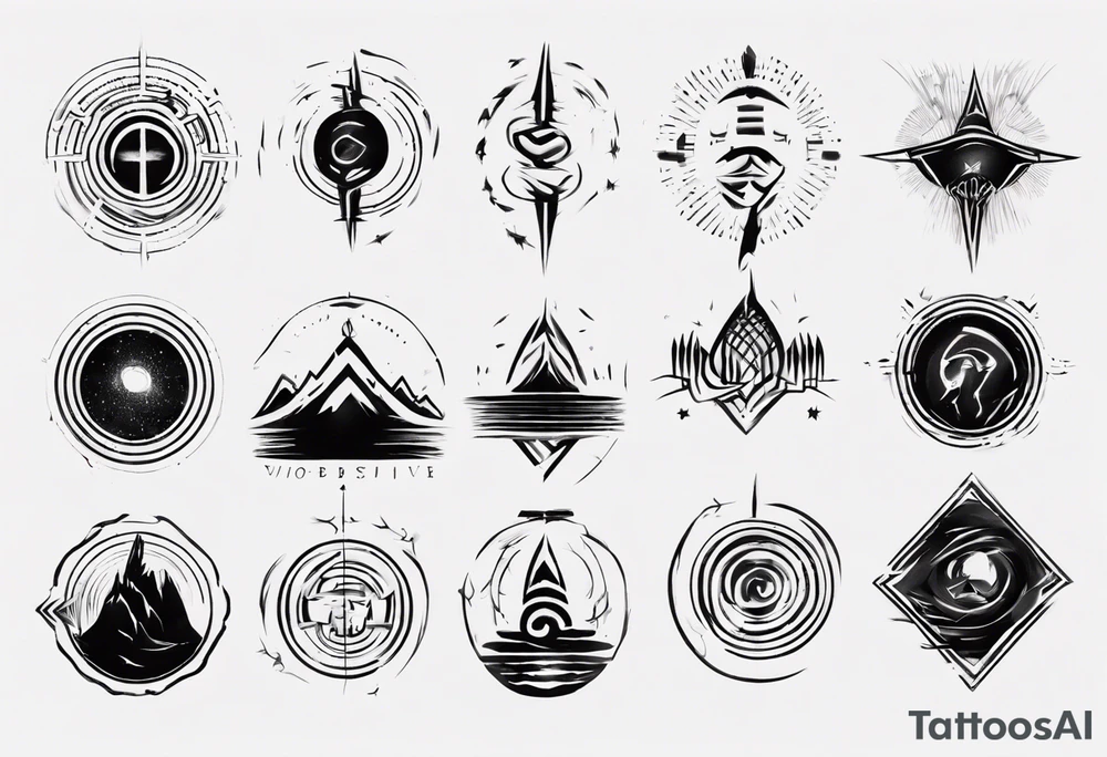 God, text, soundwave tattoo idea