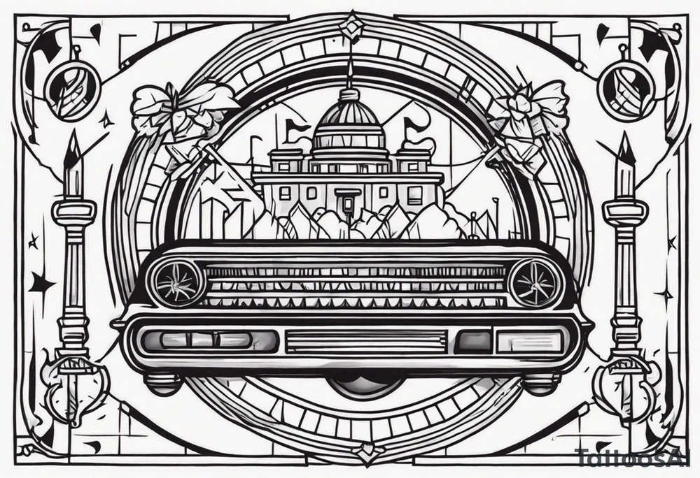 Underground tattoo idea