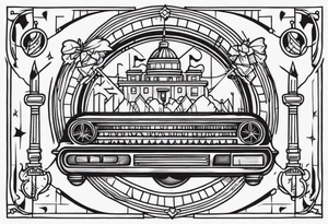 Underground tattoo idea