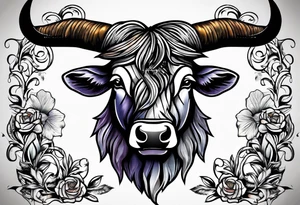 Scottish Highlander tattoo idea