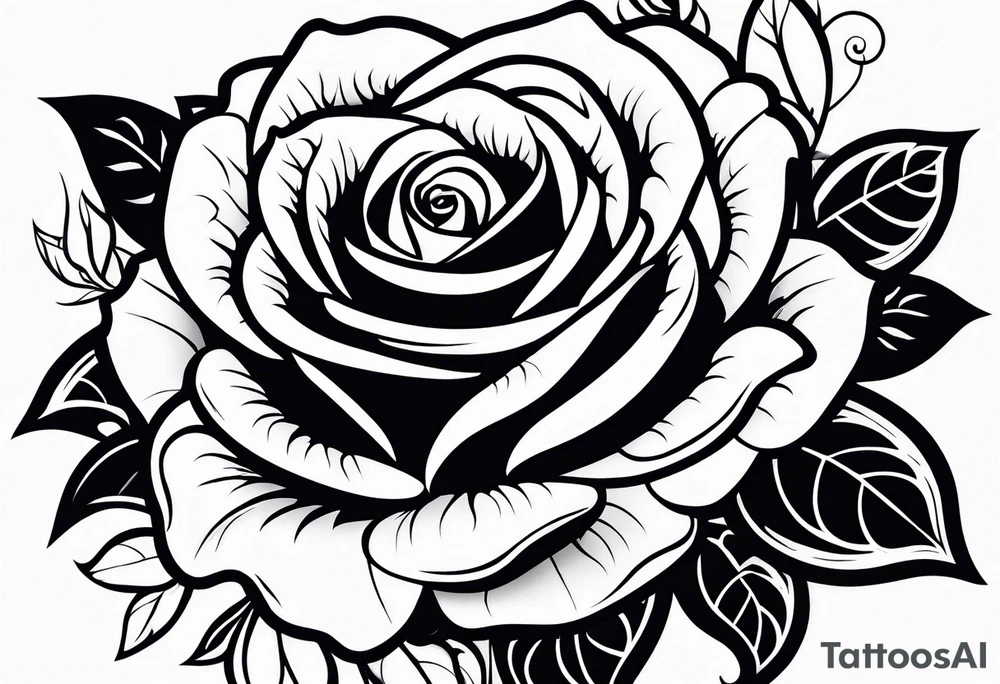 Rose,blood tattoo idea