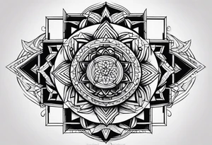 illusion tattoo idea