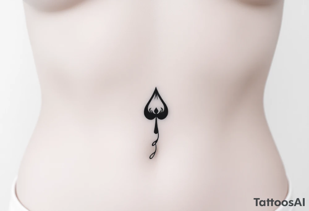 spade tattoo idea