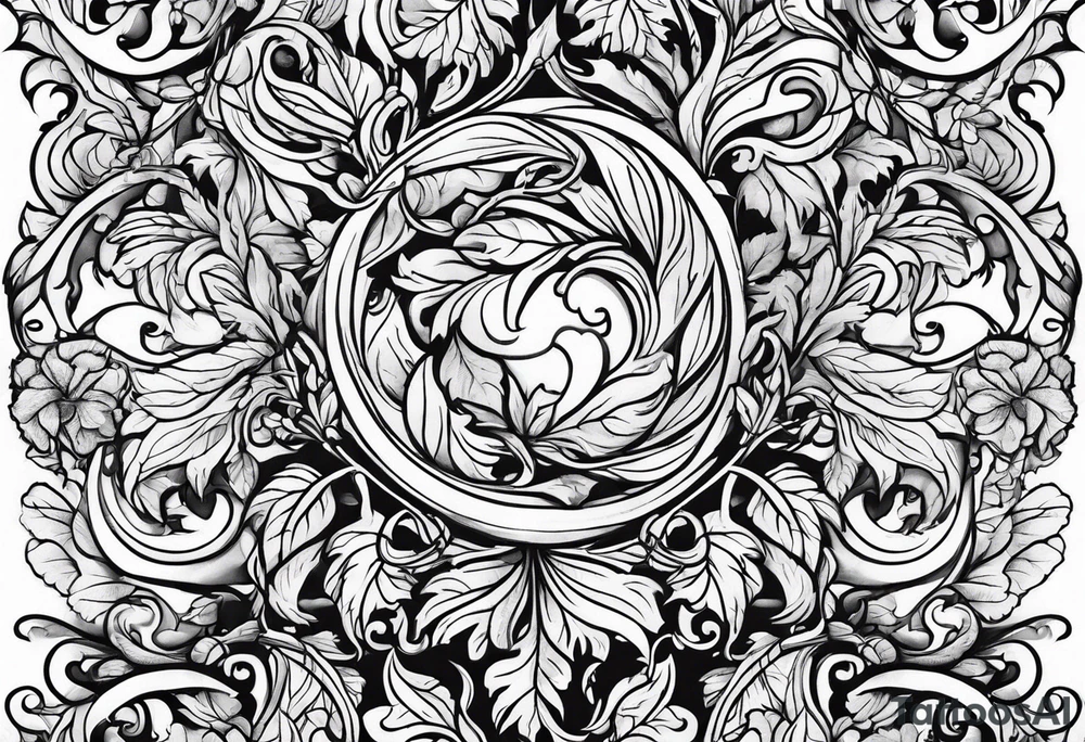 Vines tattoo idea