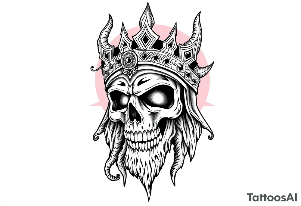 witch king helmet tattoo tattoo idea