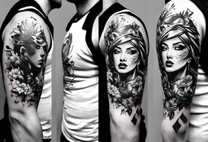 trash polka ideas tattoo idea