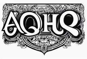 A banner that reads AO..BUSHWICK .HAH tattoo idea
