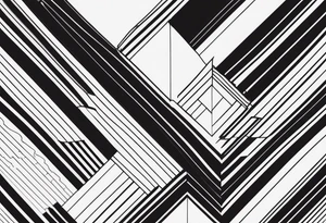 Art Deco Patterns STRIPES tattoo idea